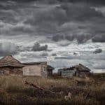 Storm over a Swaziland Farm